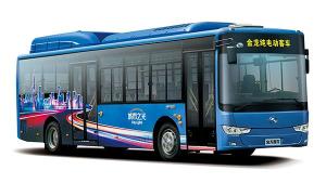 Ônibus elétrico híbrido 12m, XMQ6127G