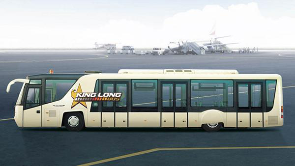  Ônibus para serviço de transporte aeroportuário 