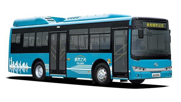  Ônibus elétrico híbrido 8m, XMQ6802G 